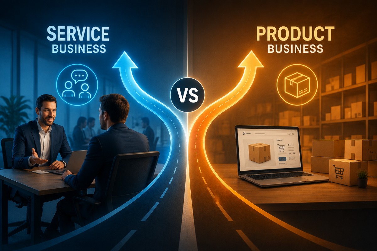 Service Business vs. Product Business: Which Is Easier to Scale?